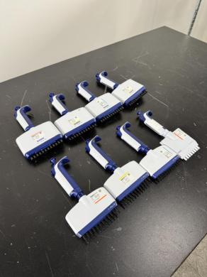 Rainin Pipet-Lite XLS Multichannel Electronic Pipettes - Set of 8-cover