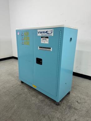VWR 30 Gallon Acid/Base Chemical Storage Cabinet with Secure Locking-cover