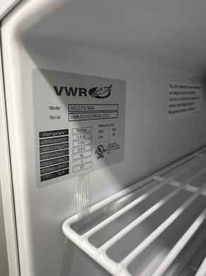 VWR Undercounter Laboratory Refrigerator for Sample Storage-cover