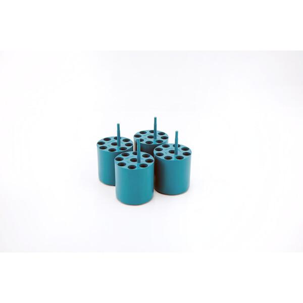 Hettich Adapter 1771-A for Rotor 1754, Set of 4 Conical 9x15ml Tubes
