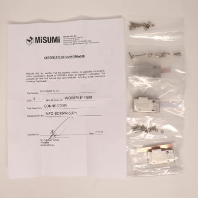 Fujikura 17JE-09LH1-1C-CF L-Shaped 9-Core D-Sub Connector with Certification-cover