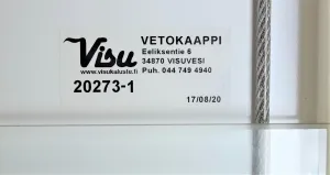 Visu Pro 20273-1 Stainless Steel Draft Cabinet Hood with 260 L/s Airflow, 4 of 7