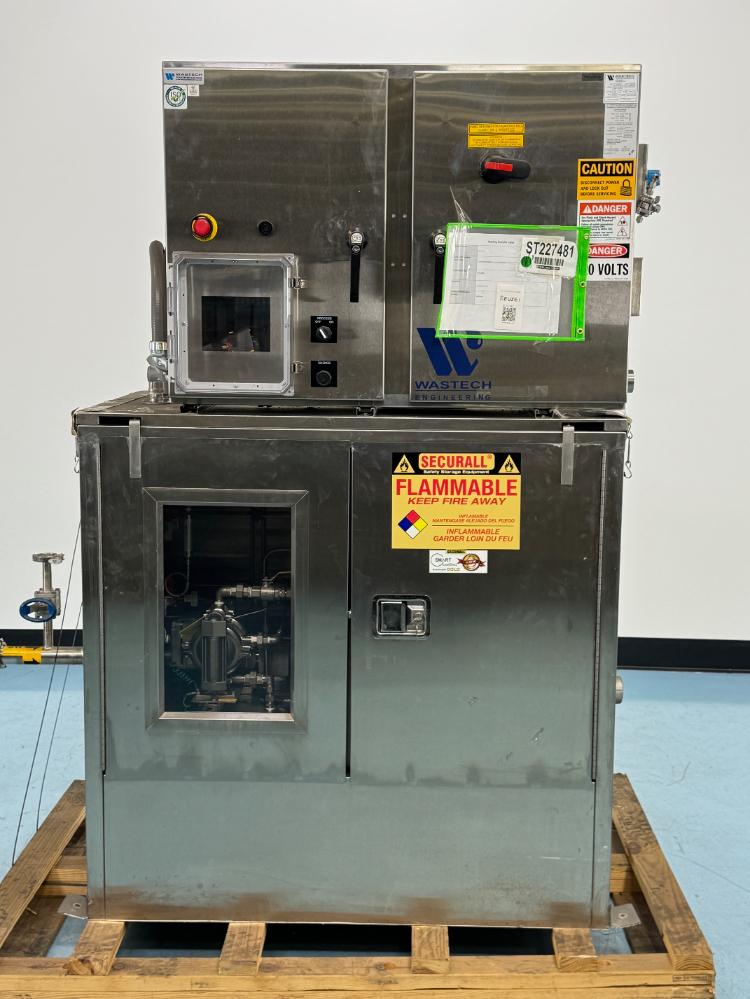 Wastech Engineering Solvent Dispense System for Flammable Solvent Handling