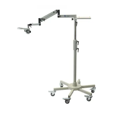 Accu-Scope Rolling Floor Stand with Articulating Arm for Microscope Support