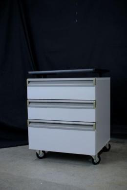 ATOM 4705-8~13 Side Desk with 3 Drawers, W48×D52×H68 cm-cover