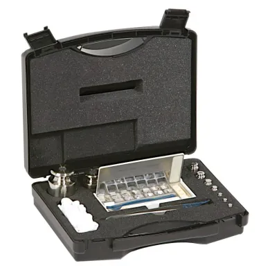 Radwag F2 Mass Standard - Knob Weights With Adjustment Chamber, Set (1 mg - 50 g), Plastic Box