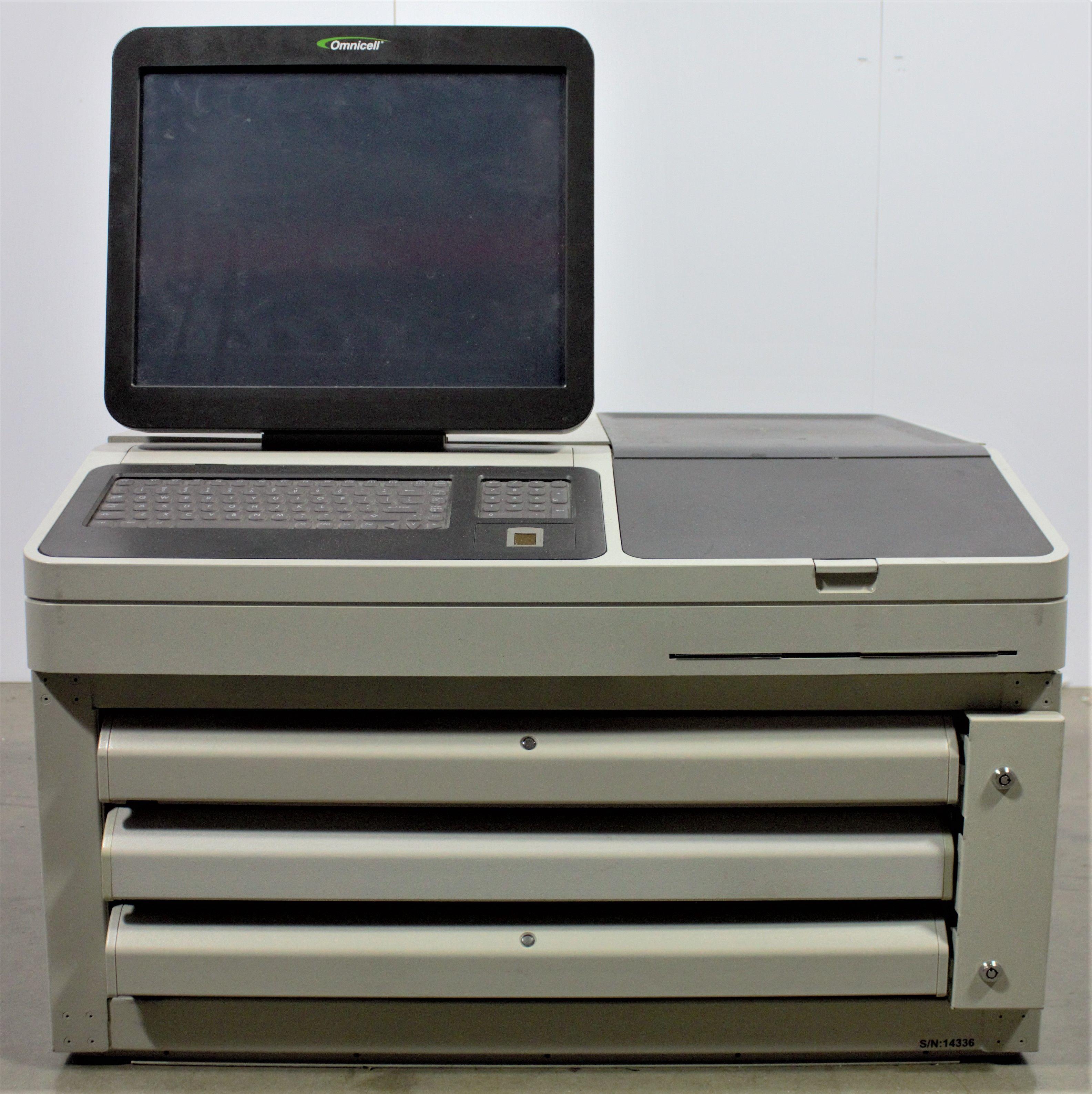 Omnicell XT Quarter Height Automated Medication Dispensing System with Biometric Access and Smart Drawers