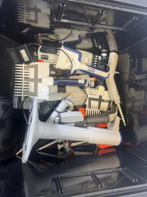 Assorted Laboratory Manual Pipettes and Accessories Mixed Lot-cover