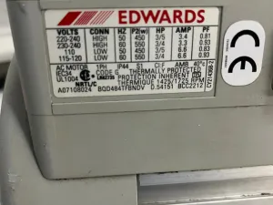 Edwards RV12 Rotary Vane Vacuum Pump, 6 of 8
