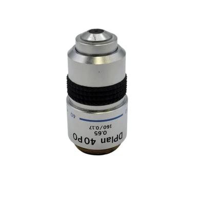 Olympus DPlan 40x PO Microscope Objective Lens 0.65 NA 160/0.17 Pol-cover