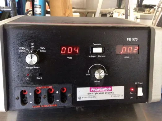 Fisher Biotech FB 570 Electrophoresis Power Supply for Laboratory Applications