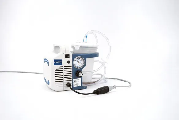 Welch 2511C-75 Oil-Free Diaphragm Aspiration Pump and Pressure Transfer Station