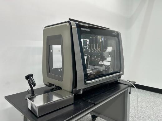 Hamilton Microlab Nimbus Automated Liquid Handling System with Barcode Scanner-cover