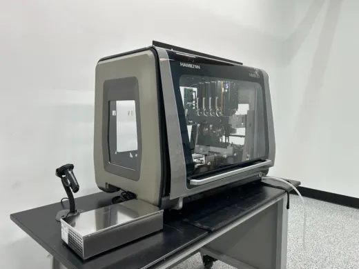 Hamilton Microlab Nimbus Automated Liquid Handling System with Barcode Scanner