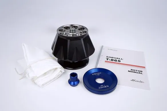 Thermo Scientific T-865 Fixed-Angle Centrifuge Rotor, 8 × 36 mL, 65,000 rpm