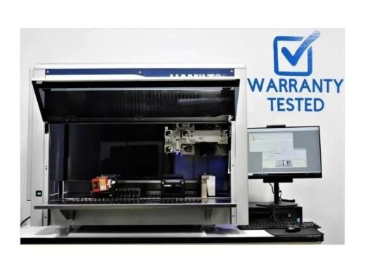 Hamilton MICROLAB STARlet Automated Liquid Handler with Span-12 Multichannel Pipetting Arm, CO-RE Gripper, and Barcode Autoloader-cover