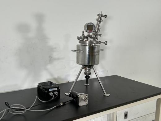 Pope Scientific 3 Liter 316 Stainless Steel Agitated Reaction Vessel for Laboratory Use-cover