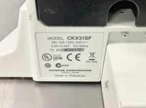 Olympus CKX31 Inverted Phase Contrast Microscope with UIS2 Optics and Ultra-Long Working Distance Condenser, 10 of 10