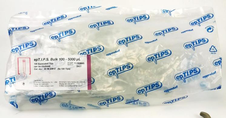 Eppendorf epT.I.P.S 2249208-0 5mL Pipette Tips (Pack of 100)-cover