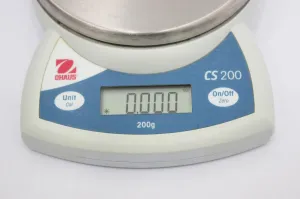 Ohaus CS 200 Bench Scale with 200g Capacity and 0.1g Readability, 7 of 10