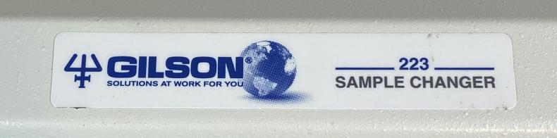 Gilson 223 Sample Changer Programmable Autosampler for Automated Sample Transfer-cover