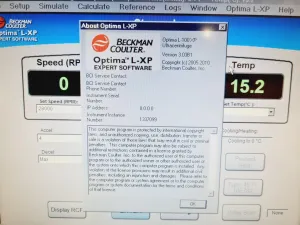 Beckman Coulter Optima L-100 XP Ultracentrifuge for High-Speed Biotech Applications, 14 of 23