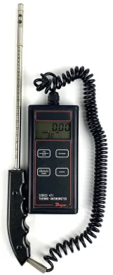 Dwyer Series 471 Digital Thermo-Anemometer for Air Velocity and Temperature Measurement
