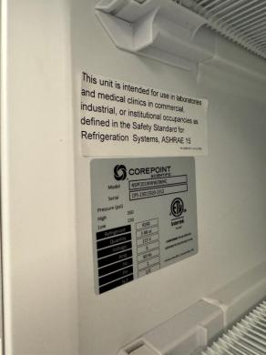 Corepoint Scientific NSPF201WWW/0MHC -20°C Ultra-Low Temperature Laboratory Freezer-cover