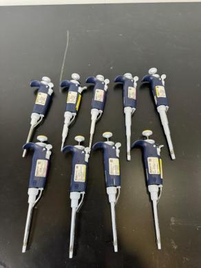 Gilson Pipetman Single Channel Pipettes - Quantity 9-cover