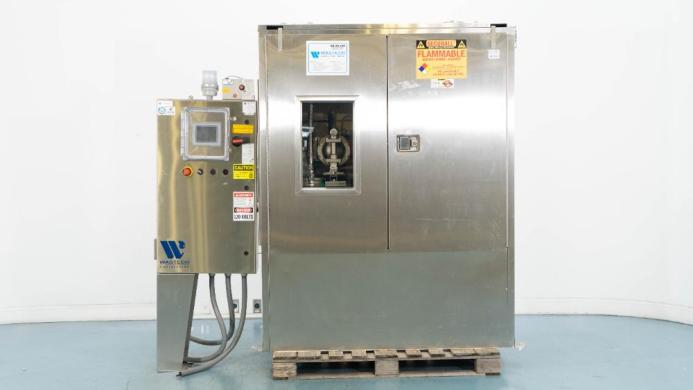 Wastech Explosion Proof Duplex Stainless Steel Solvent Lift Pump Station with Industrial Control Panel-cover