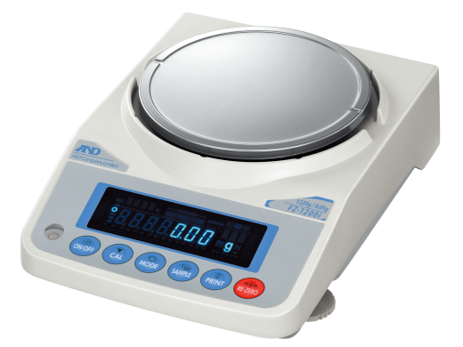 A&D FZ-1200i Precision 2-Place Balance-cover