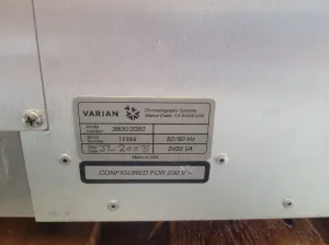 Varian GC 3800 Gas Chromatographs (for Parts), 9 of 9