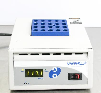 VWR Heatblock I Digital Dry Bath Incubator 5 to 120°C-cover