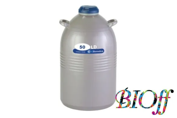 ICB LD50 50 L Liquid Nitrogen Storage Dewar