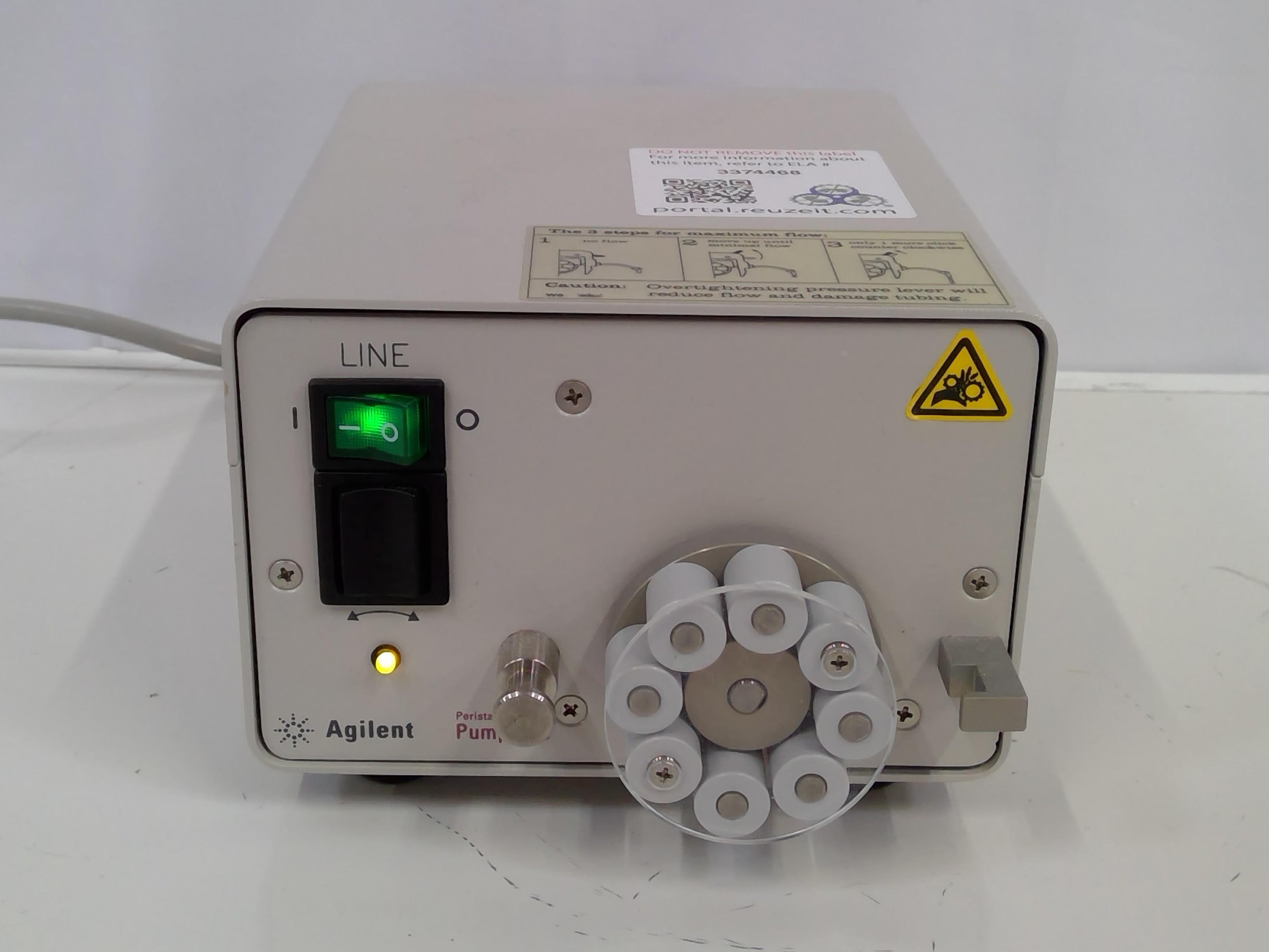 Agilent 1FS Peristaltic Pump for Precise Laboratory Fluid Transfer