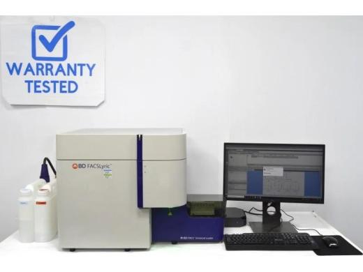 BD FACSLyric IVD Flow Cytometer with 3 Lasers, 10 Colors, 12 Detectors & 30-Tube Universal Loader-cover