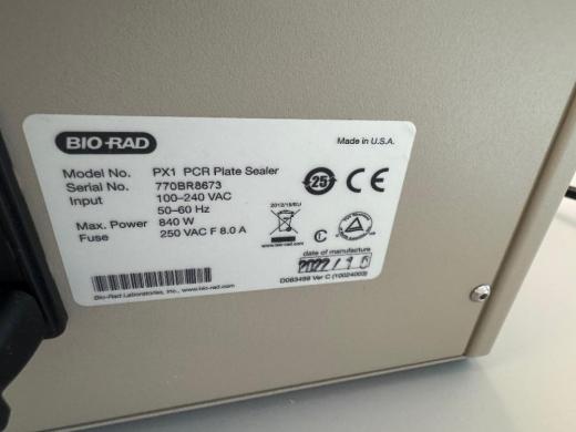 Bio-Rad PX1 PCR Plate Sealer-cover