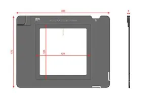 Okolab LEICA TL 220x170 Heated Glass Stage Plate with ITO Coating, 2 of 4