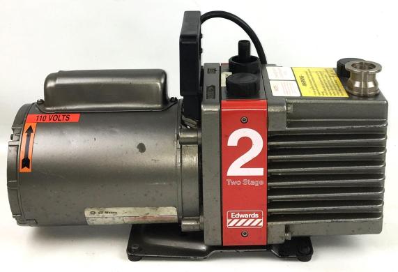 Edwards E2M2 Dual Stage Rotary Vane Vacuum Pump (2 CFM)-cover
