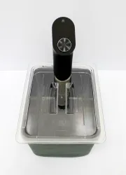 VESKE 0535 Sous Vide Container 12 Qt with Lid, Stainless Steel Rack & Neoprene Sleeve, 5 of 11