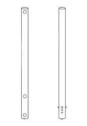 Ace Glass 8076-43 Solid Stir Shaft 19mm OD x 32in for Homogenizer Stirring Systems, 4 of 4