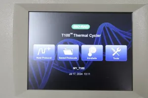 Bio-Rad T100 Gradient 96-Well PCR Thermal Cycler with 5.7" Touchscreen, 3 of 8