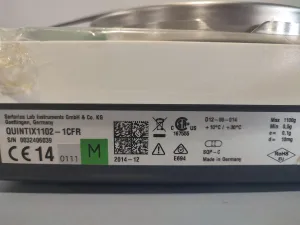 Sartorius Quintix 1102-1CFR Precision Balance, 4 of 10