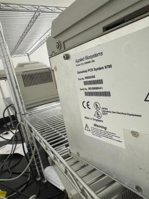 Applied Biosystems GeneAmp PCR System 9700 96-Well Thermal Cycler with Heated Lid-cover