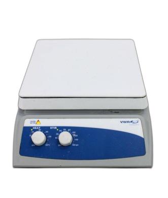 VWR Hotplate Stirrer Model 12365-418, 120V 50/60Hz, Tested, US-Made-cover