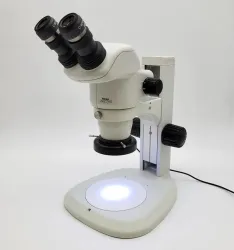 Nikon SMZ745 Stereo Microscope with ESD Stand and LED Ring Light, 2 of 5