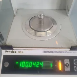 PRECISA 125A Precision Analytical Balance with 125g Capacity and 0.1g Readability, 9 of 9