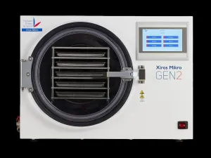 Holland Green Science Xiros Mikro GEN2 Freeze Dryer Bundle with Scroll Pump and Tray Stack, 3 of 4