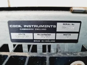 CECIL CE 2030 Laboratory Spectrometer, 5 of 12