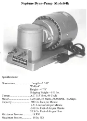 Neptune Dyna-Pump 4K Diaphragm Metering Pump, 6 of 6